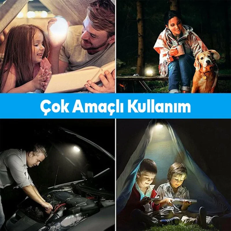 Şarjlı gece lambası